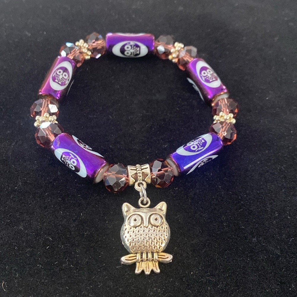 Beaded Bracelet w/ Charm